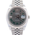 Rolex Datejust 41mm Wimbledon Dial Watch Ref# 126334