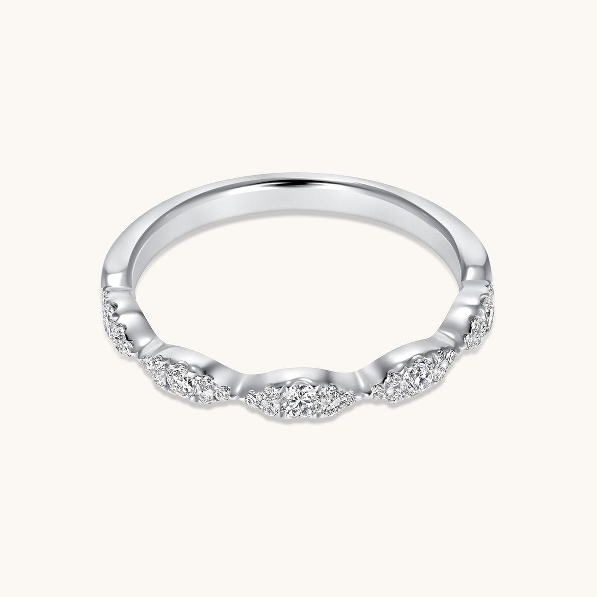 The Marquise Diamond Illusion Ring