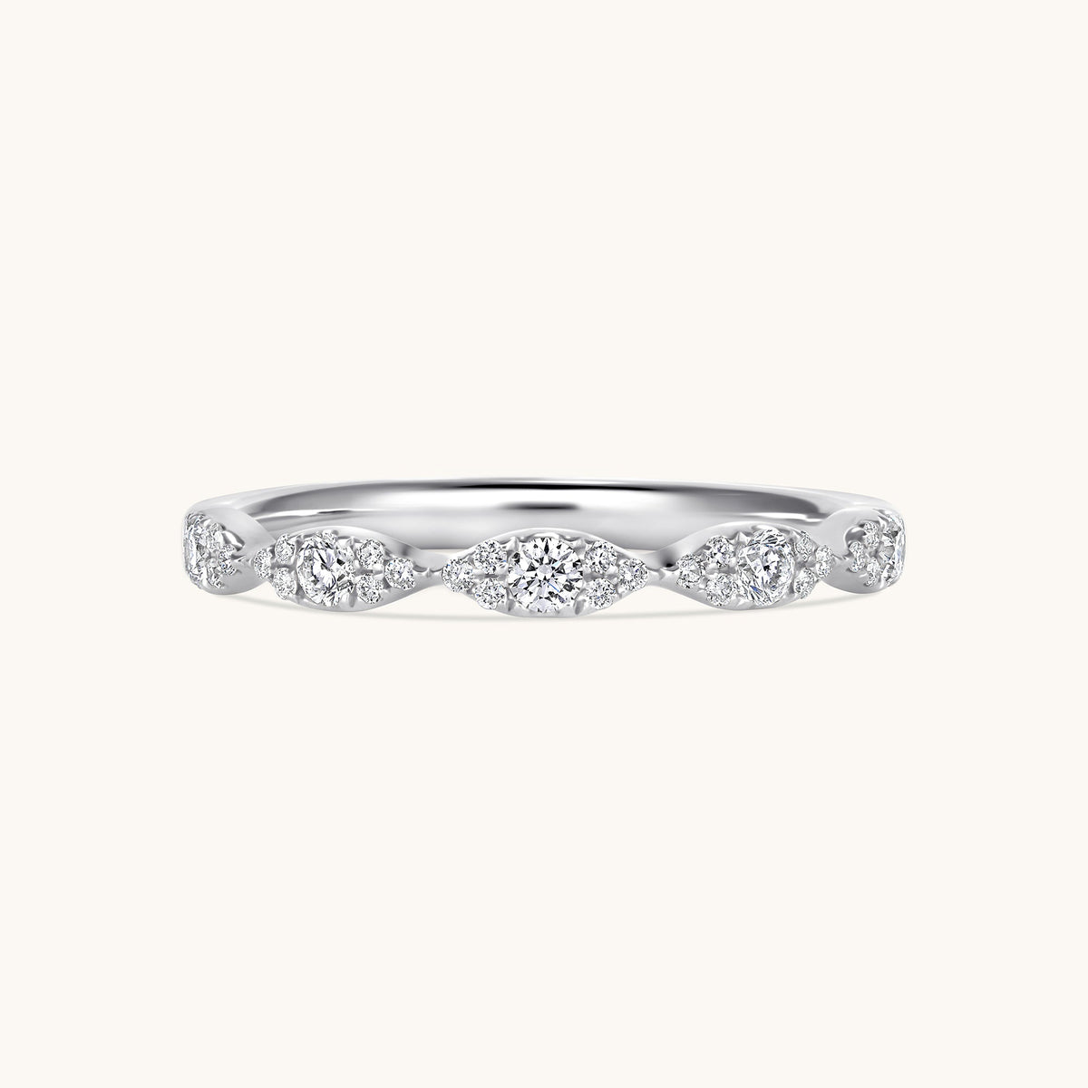 The Marquise Diamond Illusion Ring - Happy Jewelers Fine Jewelry Lifetime Warranty