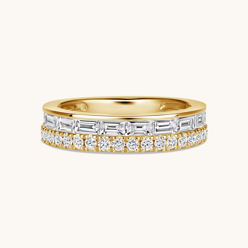 Multi-Row Diamond Band - Happy Jewelers Fine Jewelry Lifetime Warranty