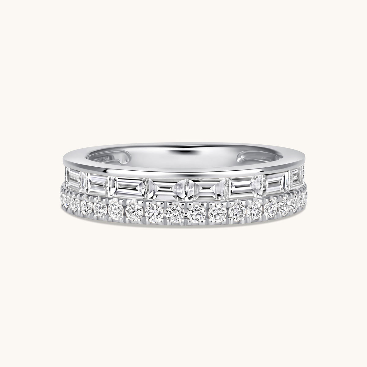 Multi-Row Diamond Band - Happy Jewelers Fine Jewelry Lifetime Warranty