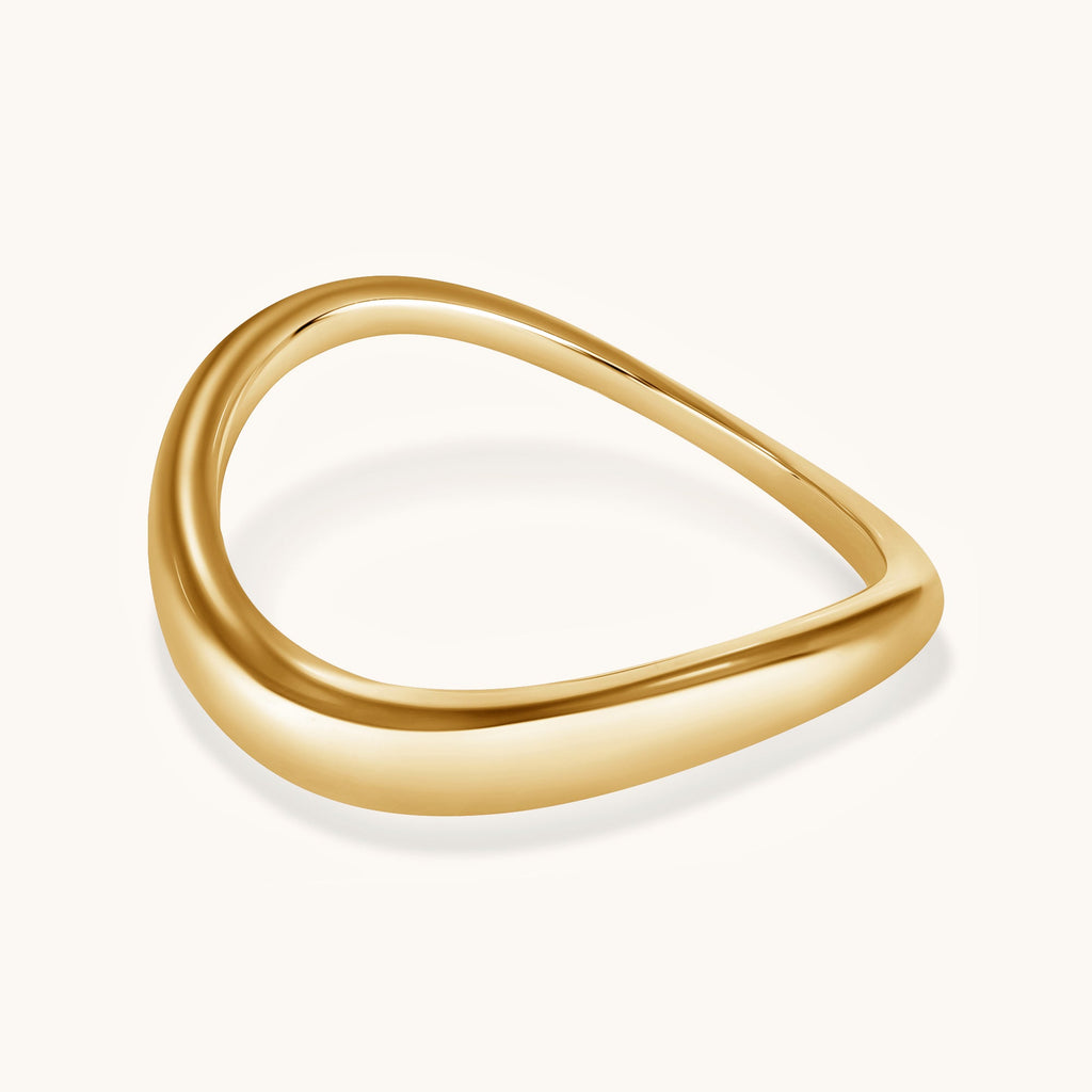 Petite Solid Gold Motion Ring