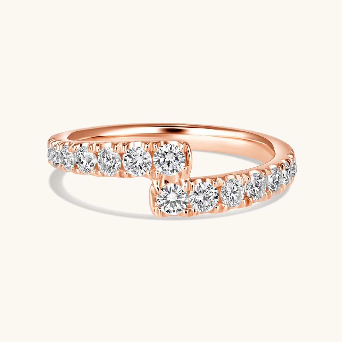 Classic Diamond Wrap Ring - Happy Jewelers Fine Jewelry Lifetime Warranty