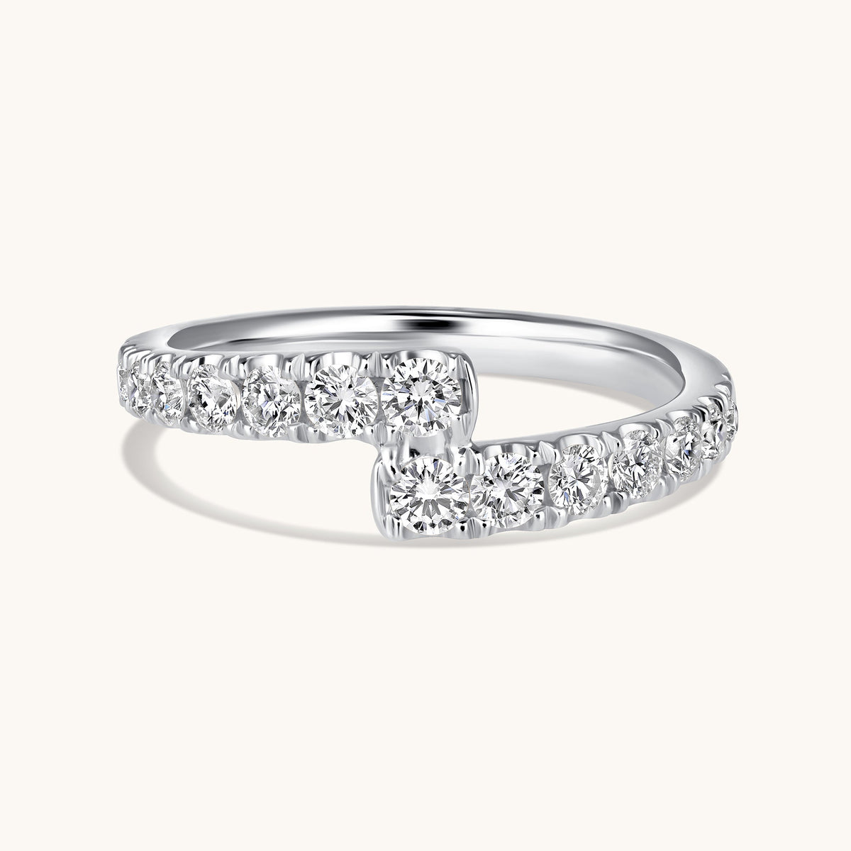 Classic Diamond Wrap Ring - Happy Jewelers Fine Jewelry Lifetime Warranty
