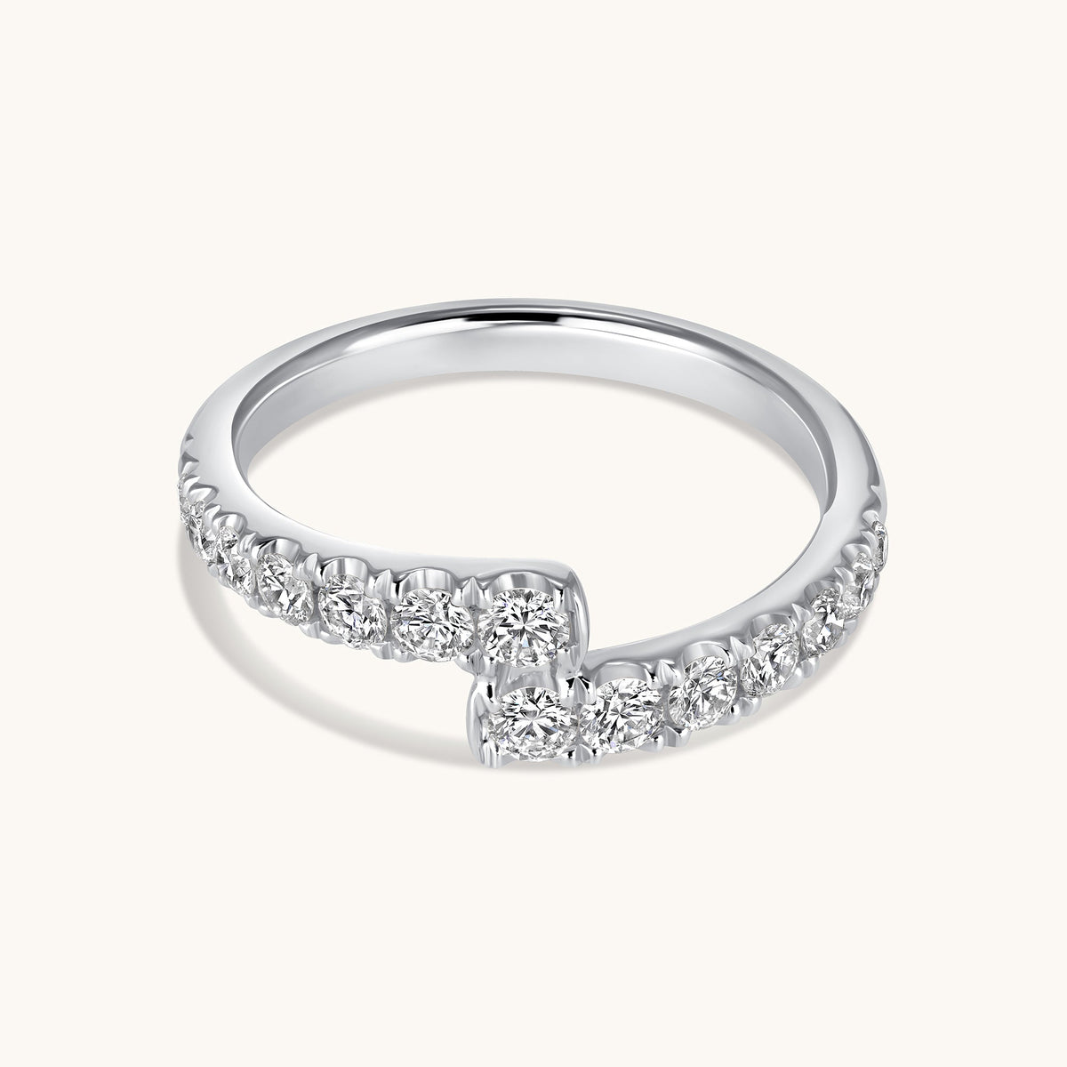 Classic Diamond Wrap Ring