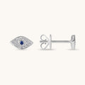 Evil Eye Stud Earrings - Happy Jewelers Fine Jewelry Lifetime Warranty