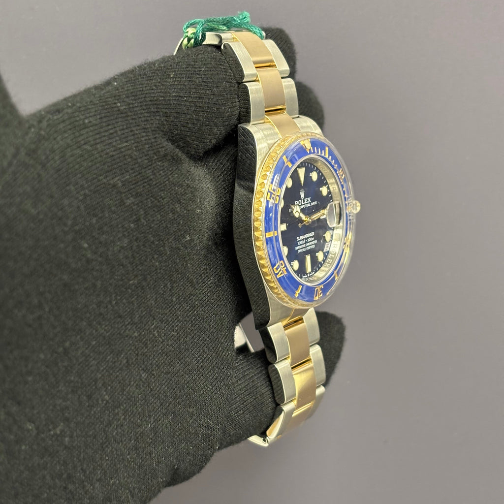 Rolex Submariner 41mm Blue Dial Watch Ref# 126613LB