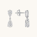 Pear Lab Diamond Tear Drop Earrings - Happy Jewelers Fine Jewelry Lifetime Warranty