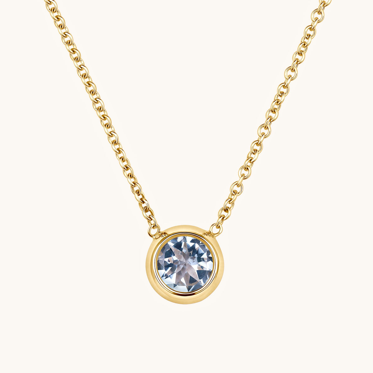 Day 1 | 12 Days of Christmas! Bezel Set Solitaire Birthstone Pendant - Happy Jewelers Fine Jewelry Lifetime Warranty