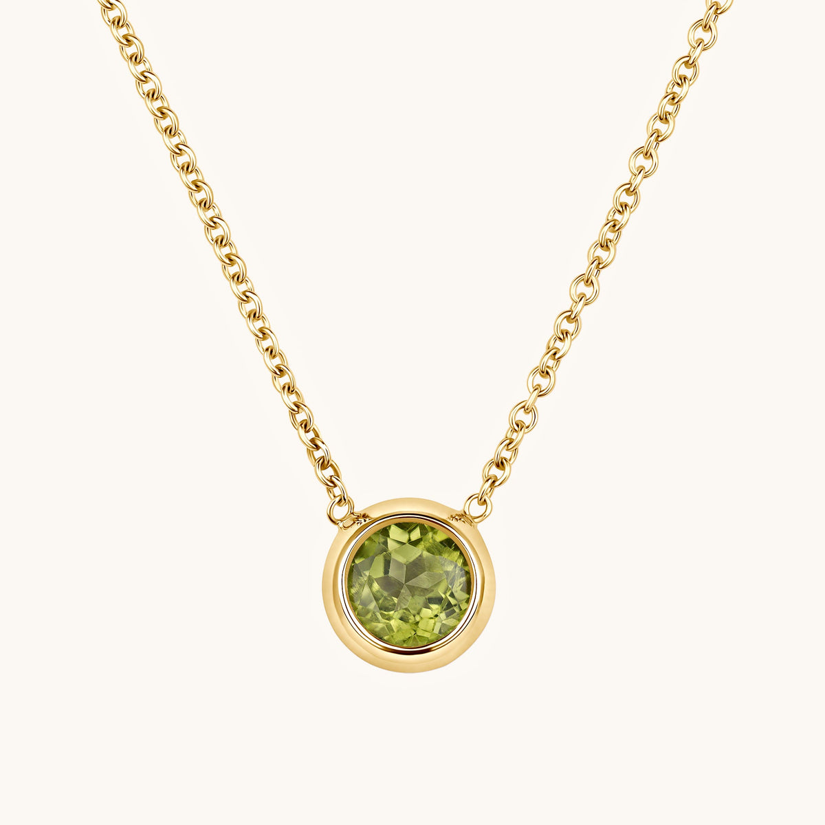 Day 1 | 12 Days of Christmas! Bezel Set Solitaire Birthstone Pendant - Happy Jewelers Fine Jewelry Lifetime Warranty