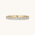 Double Prong Lab Diamond Band