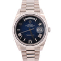 Rolex Day-Date 40mm Blue Dial Watch Ref# 228239