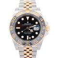 Rolex GMT-Master II Guinness 40mm Black Dial Watch Ref# 126713GRNR