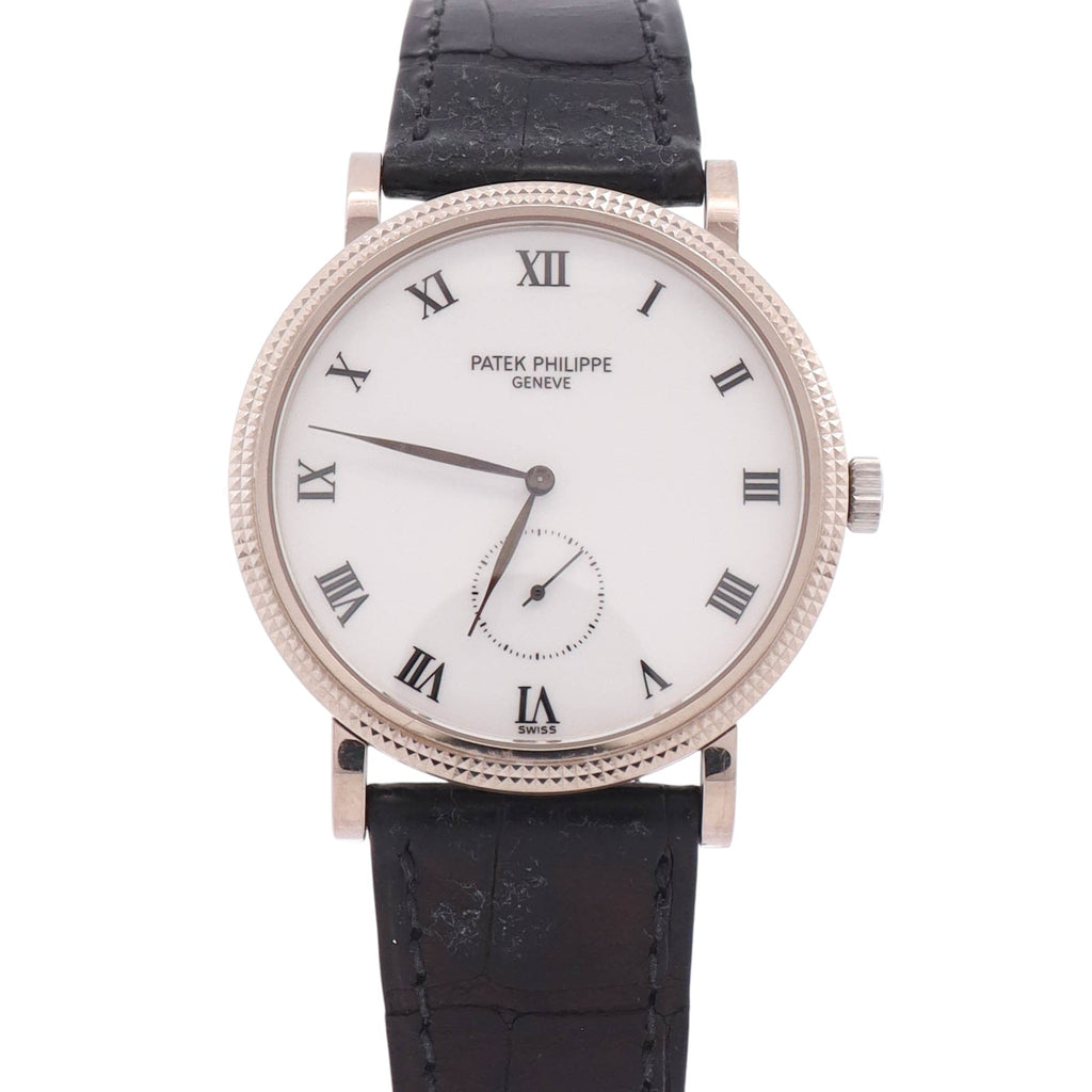 Patek Philippe Calatrava 33mm White Dial Ref# 3919/G
