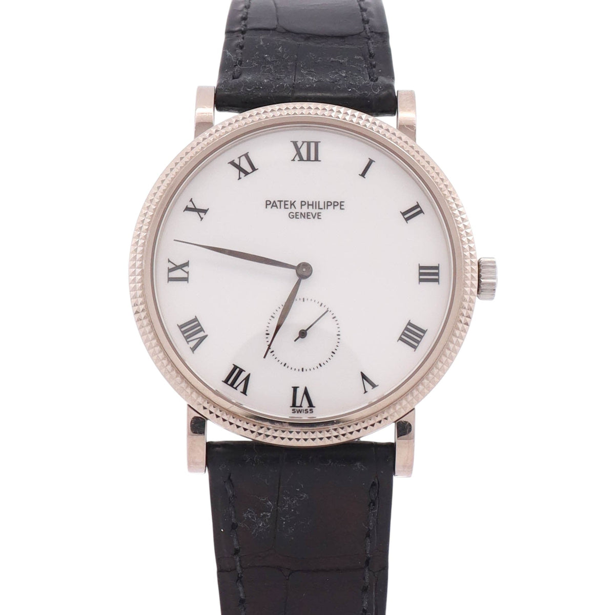 Patek Philippe Calatrava 33mm White Dial Ref# 3919/G