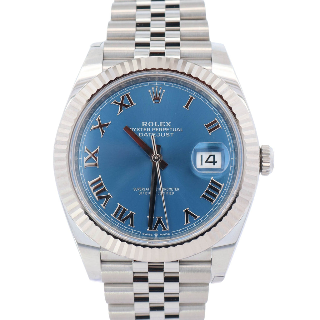 Rolex Datejust 41mm White Dial Watch Ref# 126334