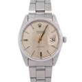 Rolex Oysterdate 34mm Silver Dial Watch Ref# 6694
