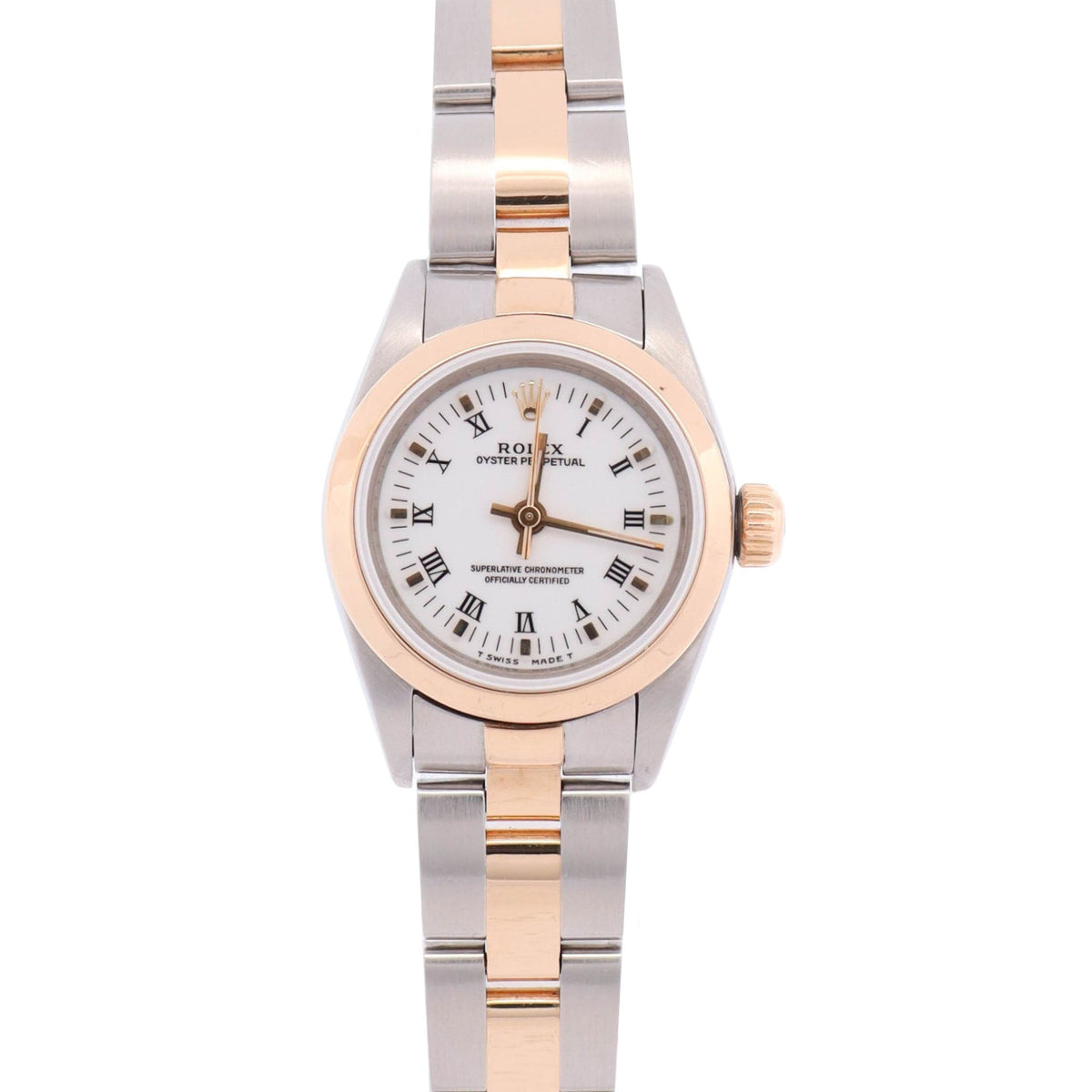 Rolex Datejust 26mm White Dial Watch Ref# 67183