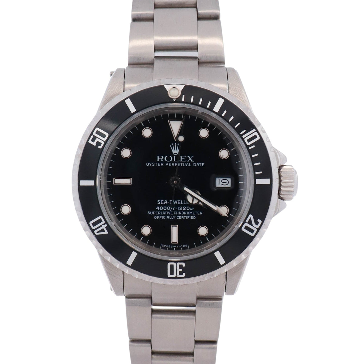 Rolex Sea-Dweller 40mm Black Dial Watch Ref# 16660