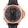 Panerai Luminor 1950 8 Days Rattrapante 47mm Brown Dial Watch Watch Ref# PAM00319