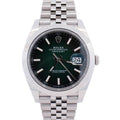 Rolex Datejust 41mm Green Ombre Dial Watch Ref# 126300