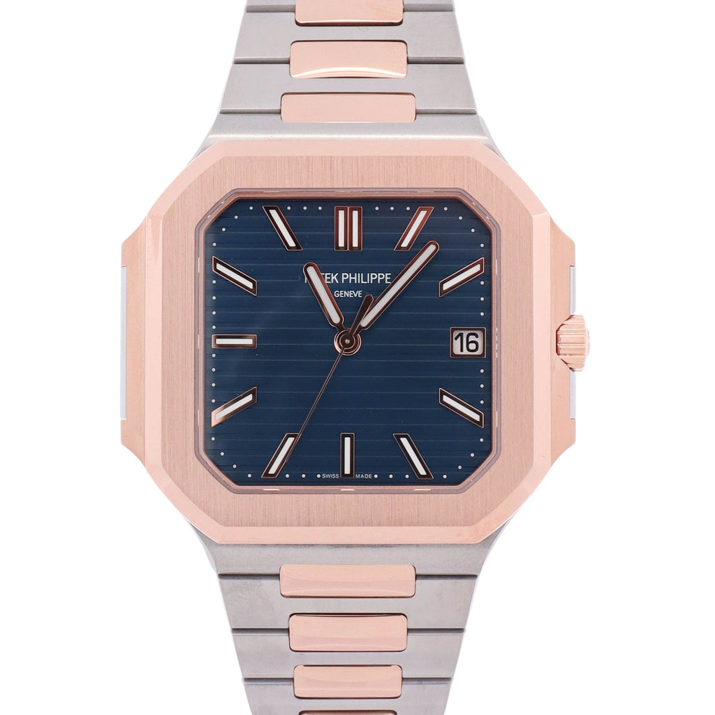 Patek Philippe Cubitis 45mm Blue Dial Watch Ref# 5821/1AR-001