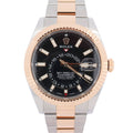Rolex Sky-Dweller 42mm Black Dial Watch Ref# 326933