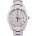 Rolex Datejust 41mm Silver Dial Watch Ref# 116300