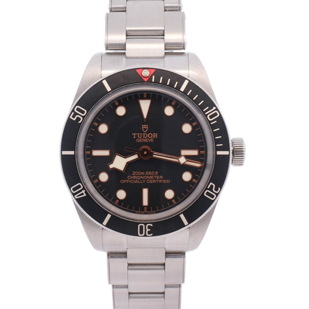 Tudor Black Bay 39mm Black Dial Watch Ref# 79030N