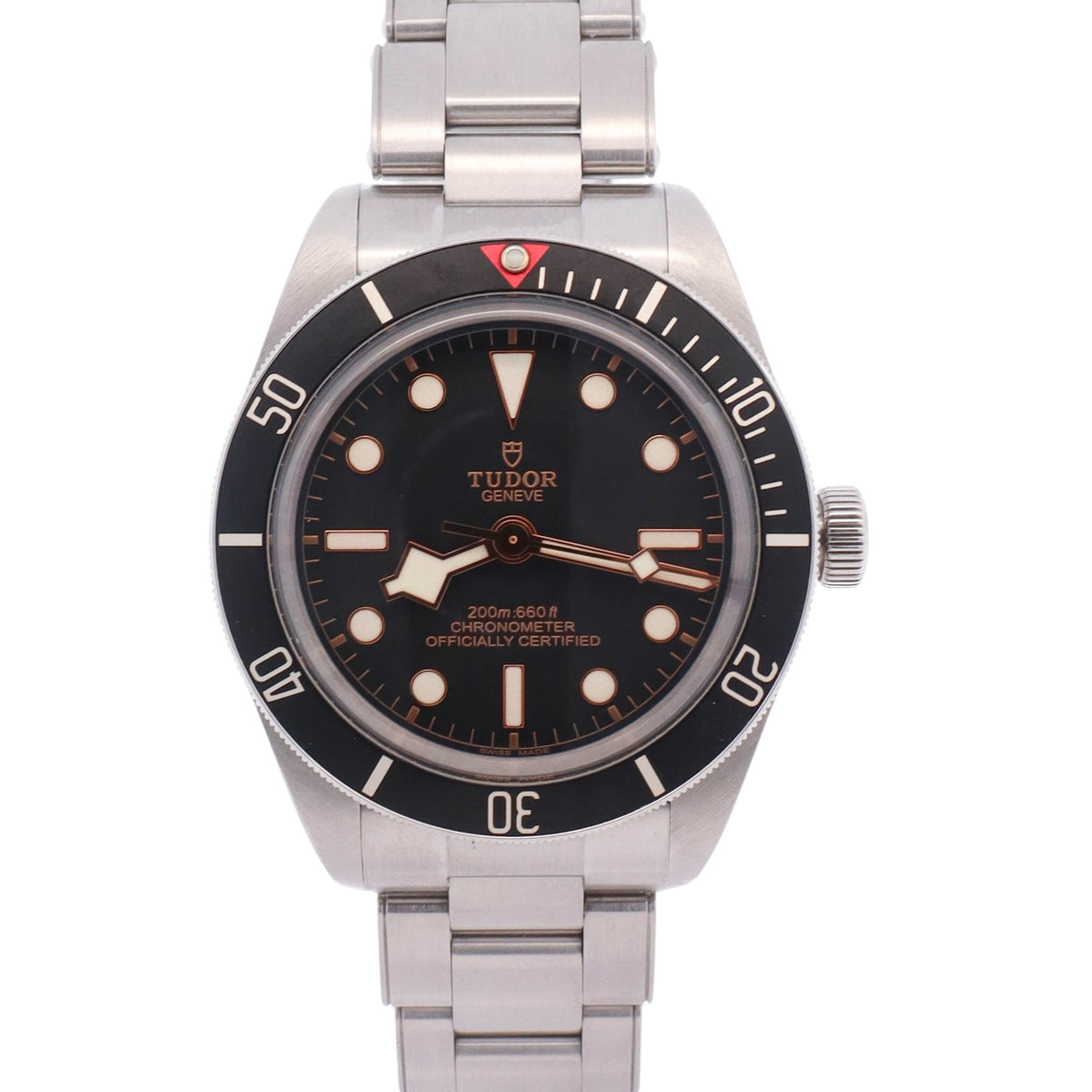 Tudor Black Bay 39mm Black Dial Watch Ref# 79030N