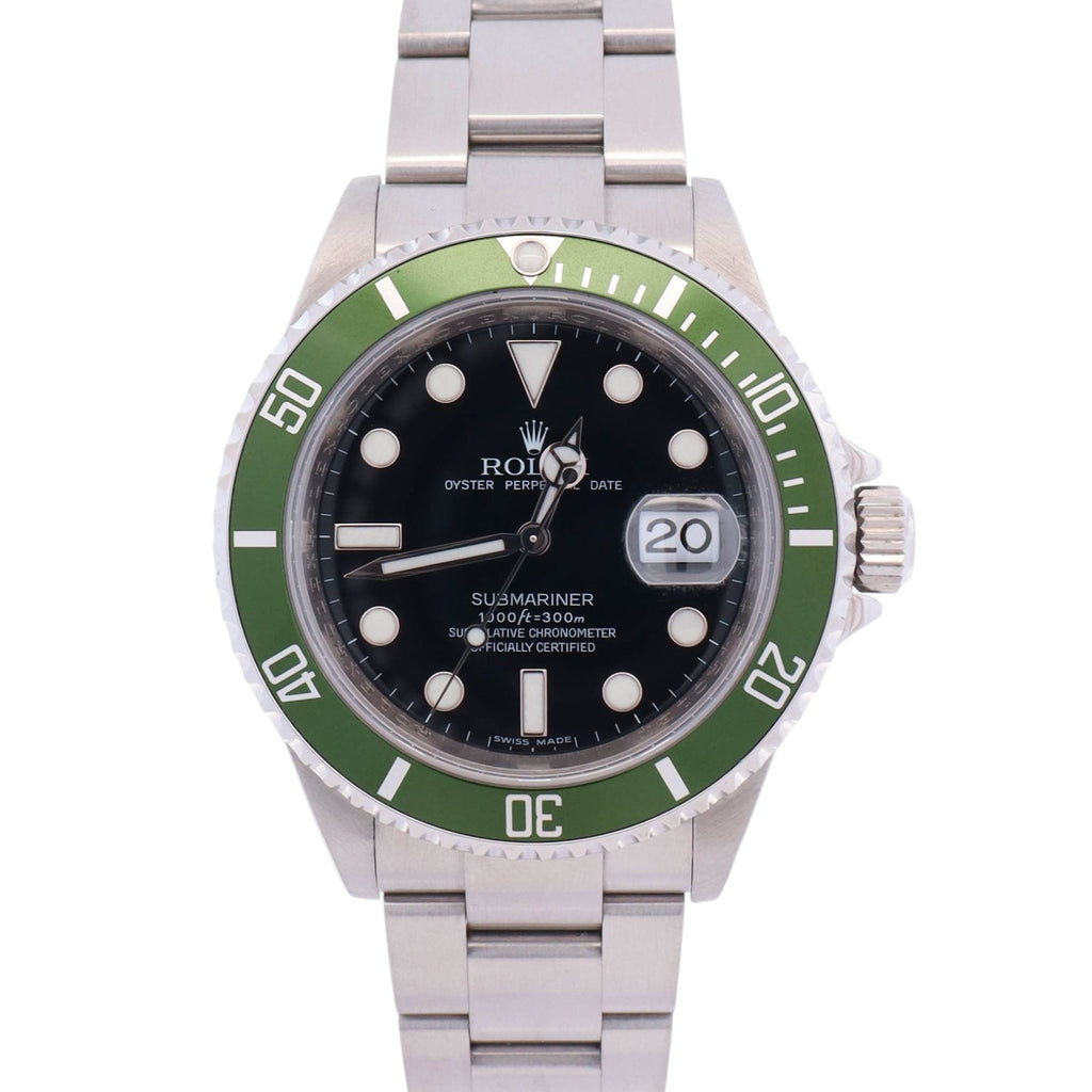 Rolex Submariner 40mm Black Dial Watch Ref# 16610LV