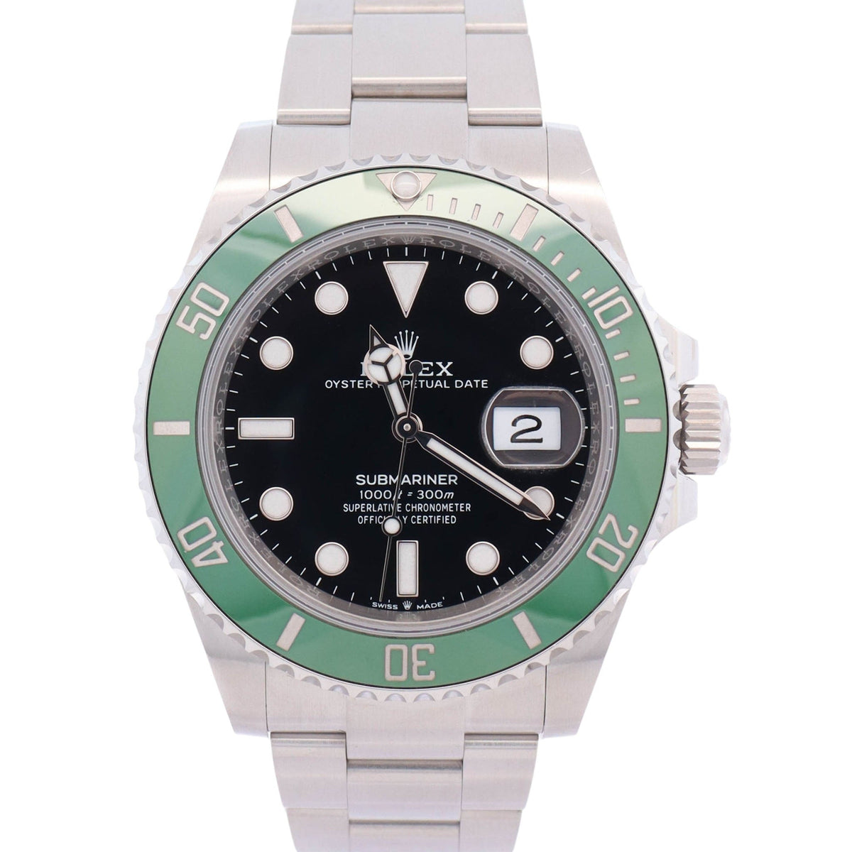 Rolex Submariner 41mm Black Dial Watch Ref# 126610LV