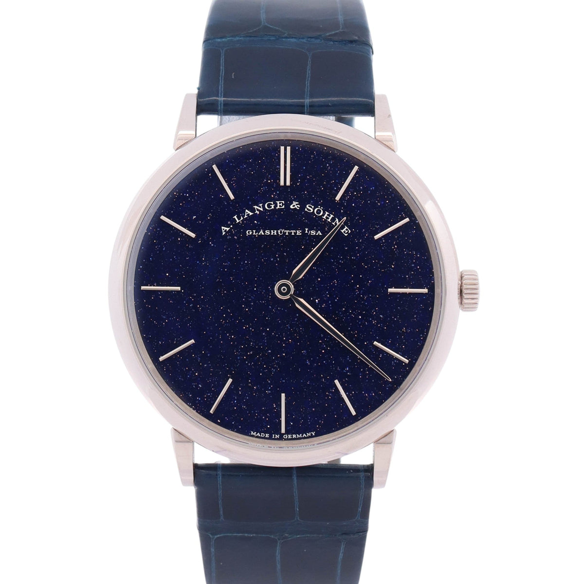 A. Lange & Söhne Saxonia 39mm Aventurine Dial Watch Ref# LSLS2053AX