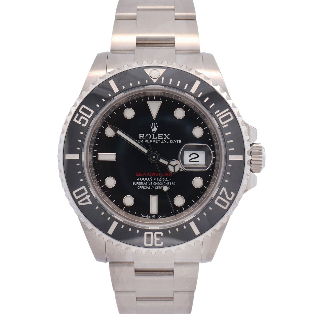 Rolex Sea-Dweller "50th Anniversary" 43mm Black Dial Watch Ref# 126600