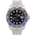Rolex GMT-Master II "Batgirl" 40mm Black Dial Watch Ref# 126710BLNR