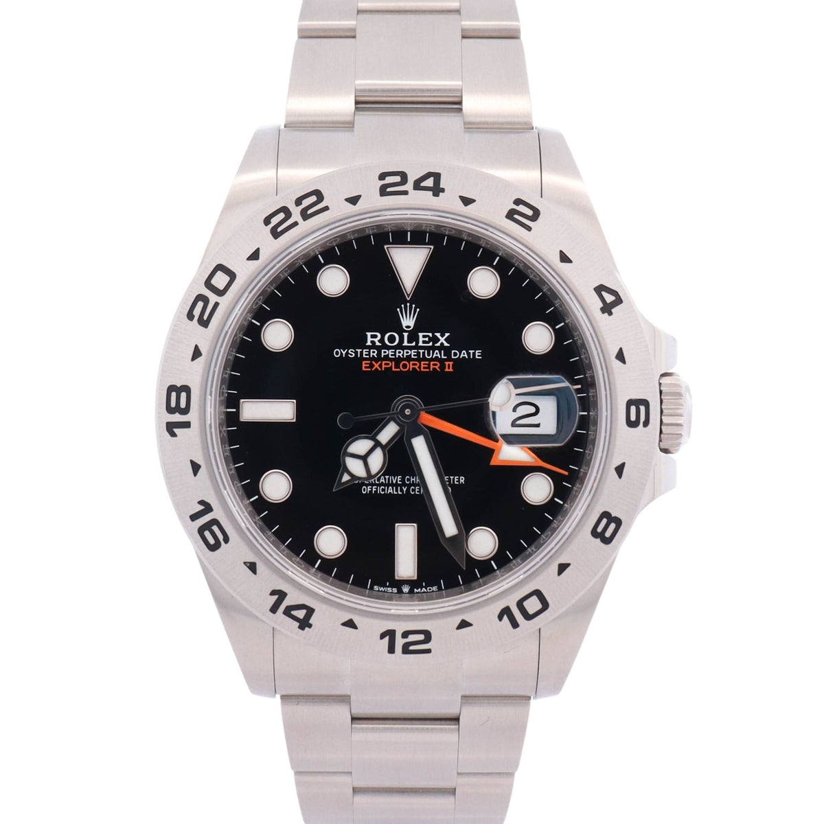Rolex Explorer II 42mm Black Dial Watch Ref# 226570
