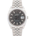 Rolex Datejust 41mm Rhodium Dial Watch Ref# 126300