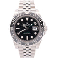 Rolex GMT-Master II 40mm Black Dial Watch Ref# 126710GRNR