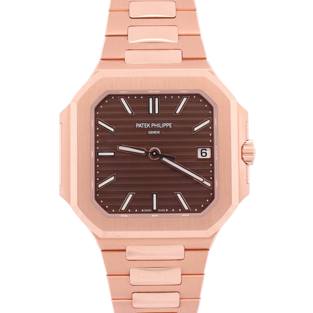 Patek Philippe Cubitus 40mm Brown Dial Watch Ref# 7128/1R-001