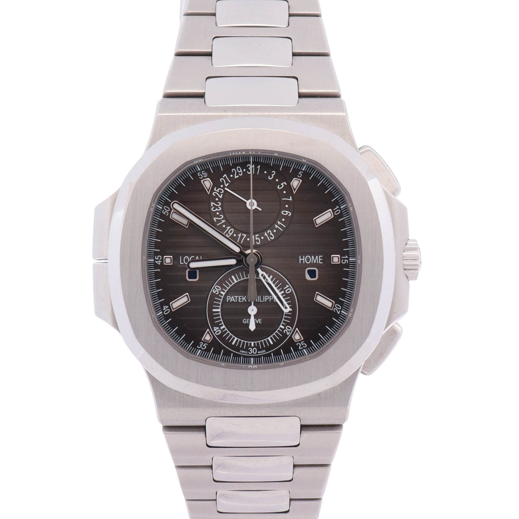 Patek Philippe Nautilus 40.5mm Grey Dial Watch Ref# 5990/1A-001