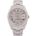 Rolex Datejust 41mm Pave Dial Watch Ref# 126300