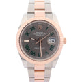 Rolex Datejust 41mm Wimbledon Dial Watch Ref# 126331
