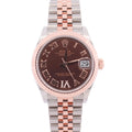 Rolex Datejust 31mm Chocolate Dial Watch Ref# 278271