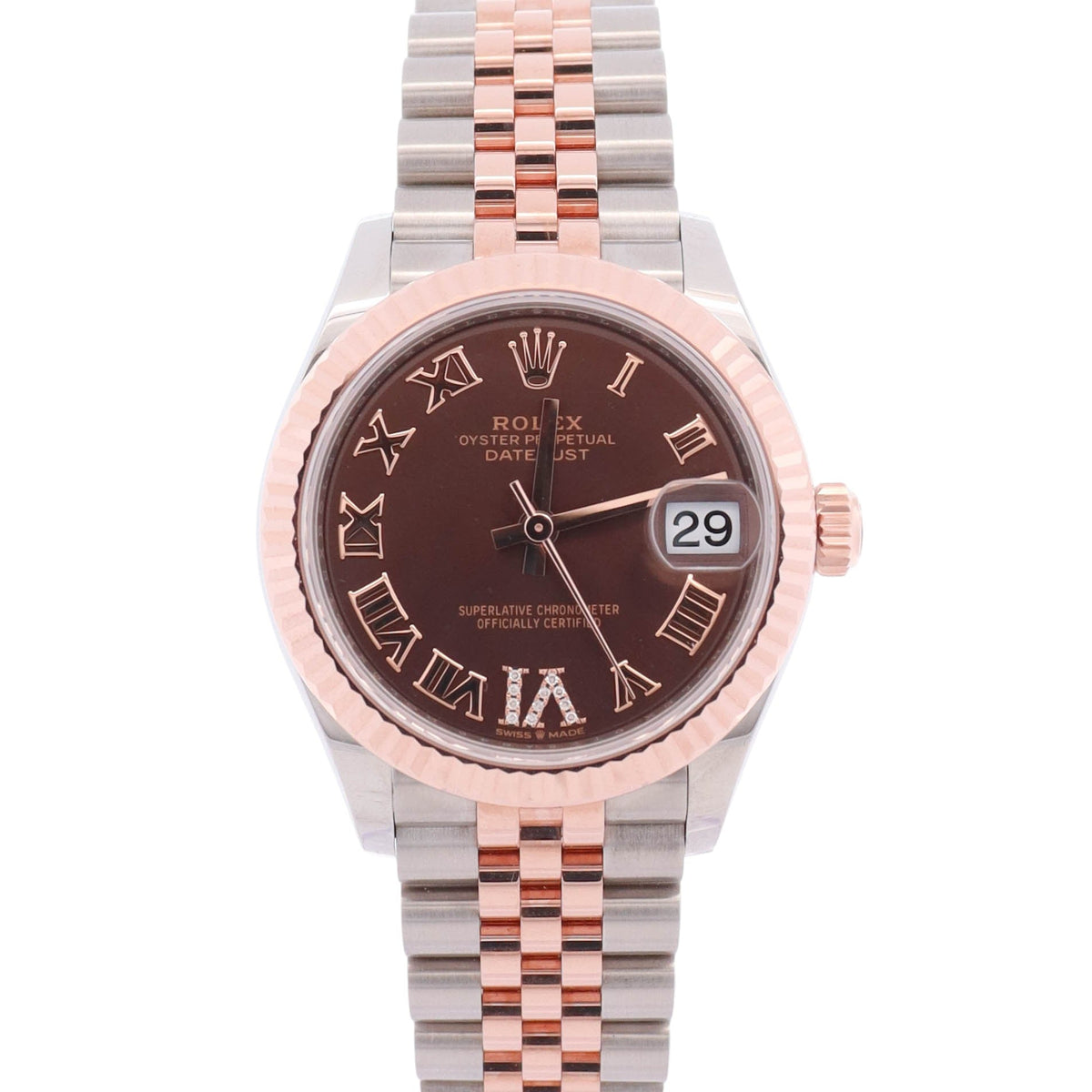 Rolex Datejust 31mm Chocolate Dial Watch Ref# 278271