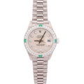 Rolex Datejust 26mm Silver Dial Watch Ref# 69079