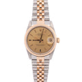 Rolex Datejust 31mm Champagne Dial Watch Ref# 68273