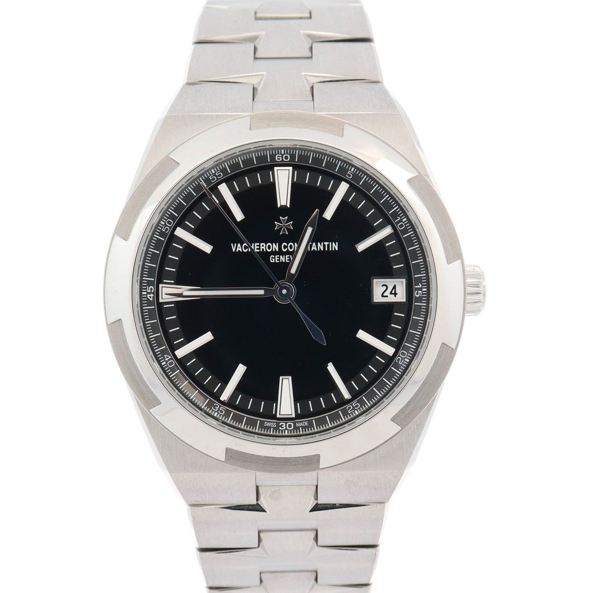 Vacheron Consantin Overseas 41mm Black Dial Watch Ref# 4520V/210A-B483
