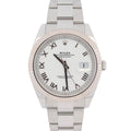 Rolex Datejust 41mm White Dial Watch Ref# 126334