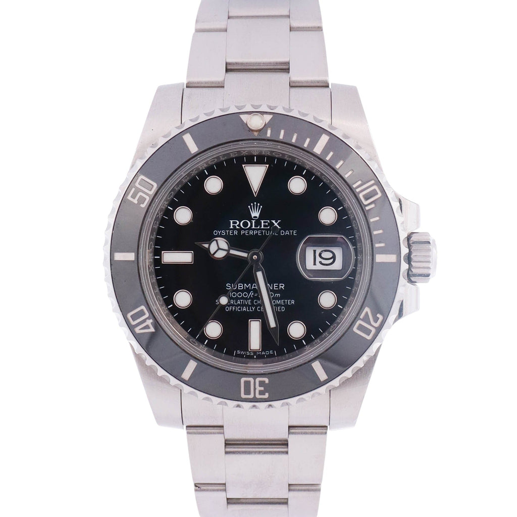 Rolex Submariner 40mm Black Dial Watch Ref# 116610LN