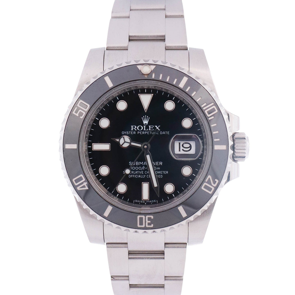 Rolex Submariner 40mm Black Dial Watch Ref# 116610LN